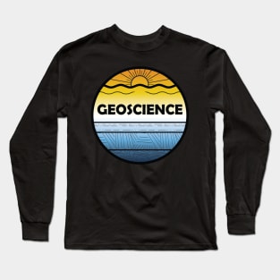 Aroace Pride Geoscience Cross Section Long Sleeve T-Shirt